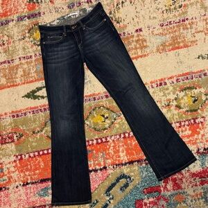 Joe’s Jeans Womens Provocateur boot cut jeans, size 26, 30” inseam